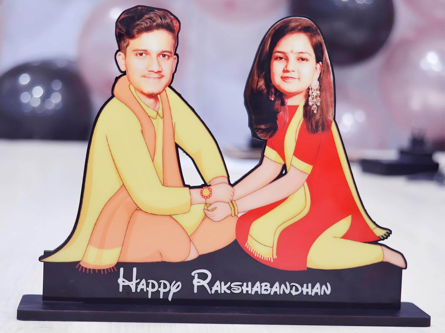 Raksha Bandhan Caricature