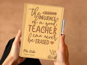 Personalized Handmade Wooden Diary & Wood Pen Gift For ...