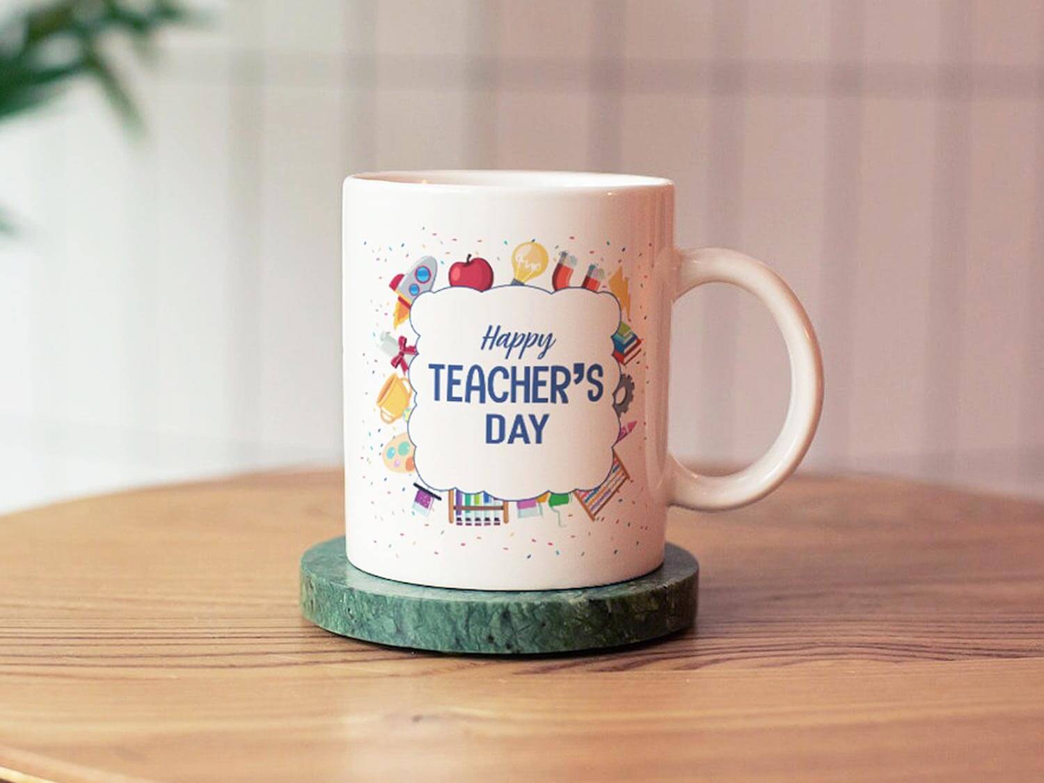 Teachers day coffee mug