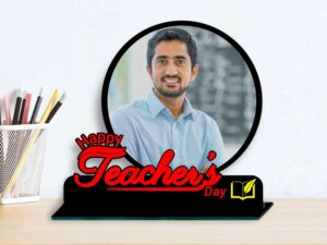 Personalized Table Top Photo Frame for Teachers Day
