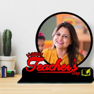 Personalized Table Top Photo Frame for Teachers Day