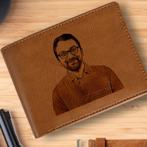 Personalized Croc Men’s Wallet Gift For Teacher