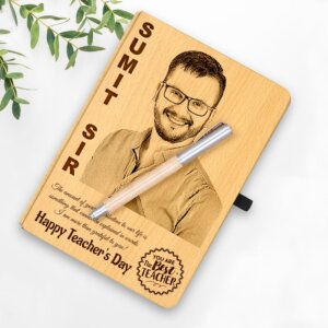 Personalized Incredible Gift For Teacher Wooden Photo Diary ...