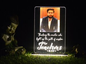 Personalized LED Photo Frame Gift for Teachers