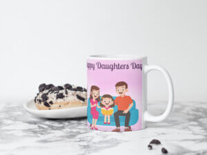 Ceramic Coffee Mugs For Worlds Best Daughter