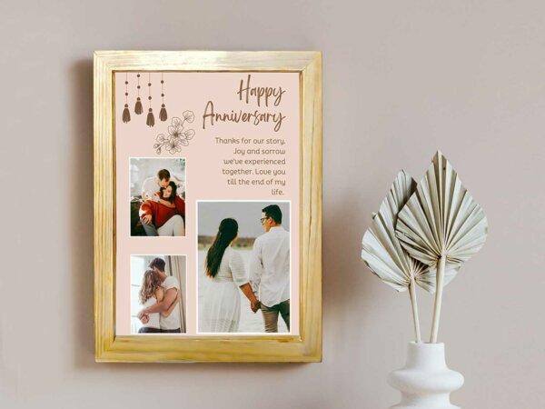 frame for anniversary