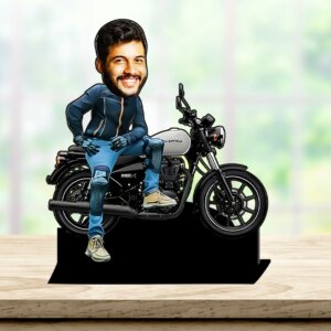 Personalized Bike Caricature Gift for Bike Lovers