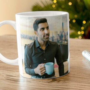 Personalized Photo Coffee Mug For Worlds Best Boss