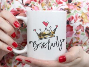 Premium Ceramic Coffee Mug Perfect Gift For Lady Boss