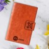 Tan Passport Holder