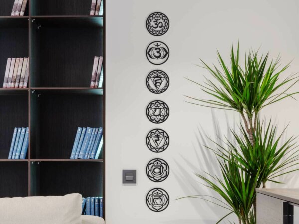 7 Chakra Wall Art : Perfect for Home Decor and Meditation Spaces