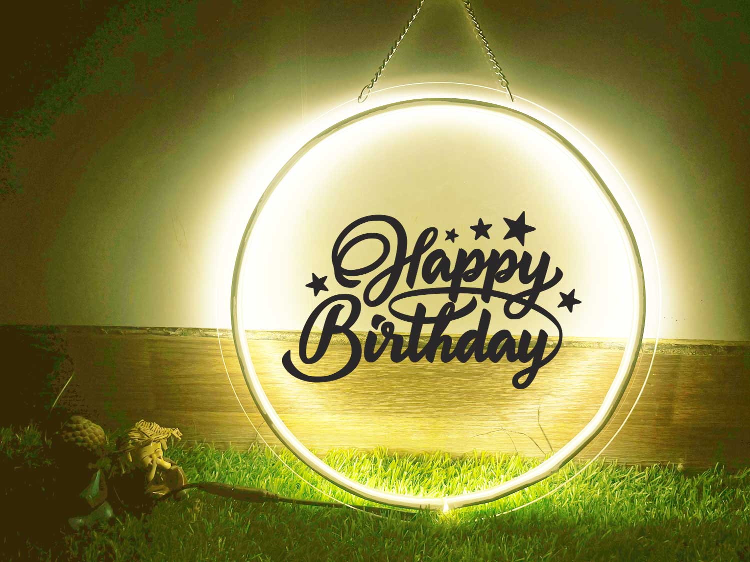 Happy Birthday LED Neon Light Wall Decor Incredible Gifts