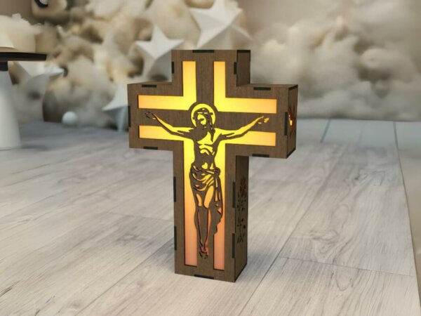 Jesus Cross LED