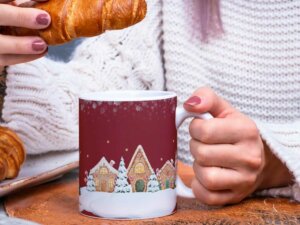 Merry Christmas Premium Ceramic Coffee Mug for Festive Vibes