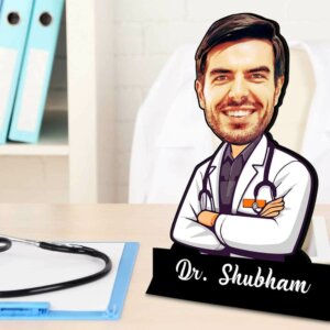 Customized Doctor Caricature Gift For Male Doctor