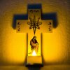 Jesus Cross with LED