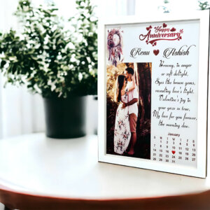 Personalized New Couple Photo Frame for Him & Her