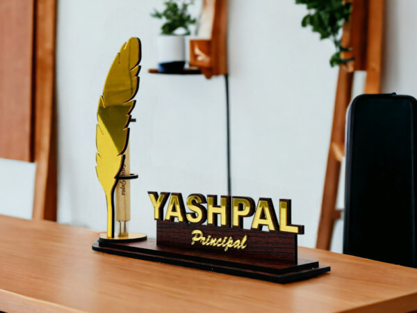 Desk Name Plate