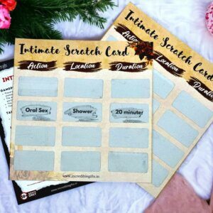 Intimate Role Play Scratch Card with Action, Location &...