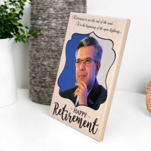 Colorful Wooden Customized Photo Frame For Retirement