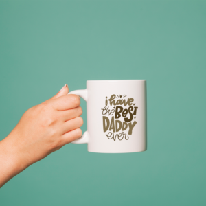 Personalized Ceramic Printed Mugs for Fatherly Joy