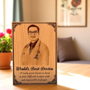 Wooden MDF Photo Plaque – Customized Gifts For Do...