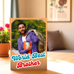 Personalized MDF Wooden Photo Frame for Brother-in...