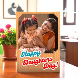 Personalized Wooden MDF Photo Frame For Daughter